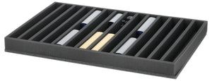 Foam insert for model railway - H0e scale - 14 compartments - for upright storage - JV050A008