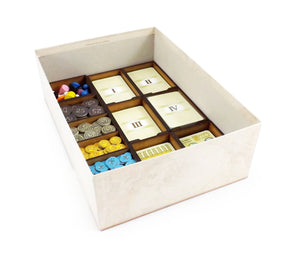 Brettspiel Organizer Insert für Die Kolonisten und Erweiterung Ante Portas