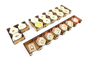 Brettspiel Organizer Insert für Die Kolonisten und Erweiterung Ante Portas