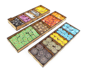 Brettspiel Organizer Insert für Die Kolonisten und Erweiterung Ante Portas