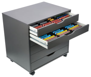 Feldherr Zugliege - N scale - for IKEA ALEX drawer unit on casters 67 x 66 cm - 10 compartments - KQMFQLA01