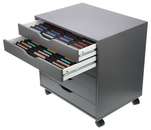 Feldherr Zugliege - Scala Z - per cassettiera IKEA ALEX su rotelle 67 x 66 cm - 10 scomparti - KQMFQLA02