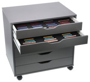 Feldherr Zugliege - Scala Z - per cassettiera IKEA ALEX su rotelle 67 x 66 cm - 10 scomparti - KQMFQLA02