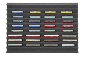Feldherr Zugliege - Scala Z - per cassettiera IKEA ALEX su rotelle 67 x 66 cm - 10 scomparti - KQMFQLA02