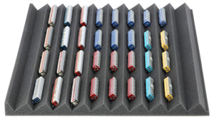 Feldherr Zugliege - Scala Z - per cassettiera IKEA ALEX su rotelle 67 x 66 cm - 10 scomparti - KQMFQLA02