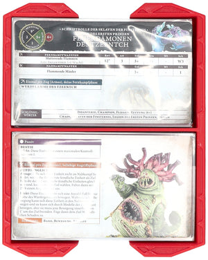 Feldherr Kartenhalter für Warhammer Age of Sigmar: Schriftrollenkarten (70 x 121 mm)