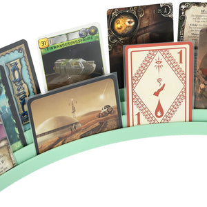 Feldherr Kartenständer für Spielkarten - 4 Reihen gestuft