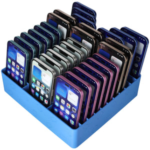 Feldherr Klassensatz Handyparkplatz für Schulen und Ausbildungsbetriebe – Platz für bis zu 30 Smartphones