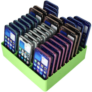 Feldherr Klassensatz Handyparkplatz für Schulen und Ausbildungsbetriebe – Platz für bis zu 30 Smartphones