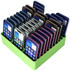 Feldherr Klassensatz Handyparkplatz für Schulen und Ausbildungsbetriebe – Platz für bis zu 30 Smartphones