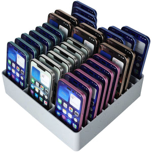 Feldherr Klassensatz Handyparkplatz für Schulen und Ausbildungsbetriebe – Platz für bis zu 30 Smartphones