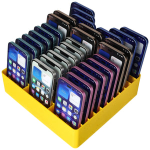 Feldherr Klassensatz Handyparkplatz für Schulen und Ausbildungsbetriebe – Platz für bis zu 30 Smartphones