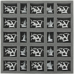 Feldherr Storage Box LBBG075 for 50 miniatures with 25 mm bases