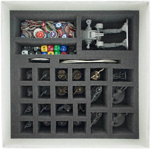 Feldherr Storage Box LBBG075 con 2 espumas Pick and Pluck de 25 mm