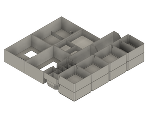 Feldherr Lagerbox LBBG075 + Organizer Insert für Die Quacksalber von Quedlinburg - Grundspiel + 2 Erweiterungen (Mega Box)