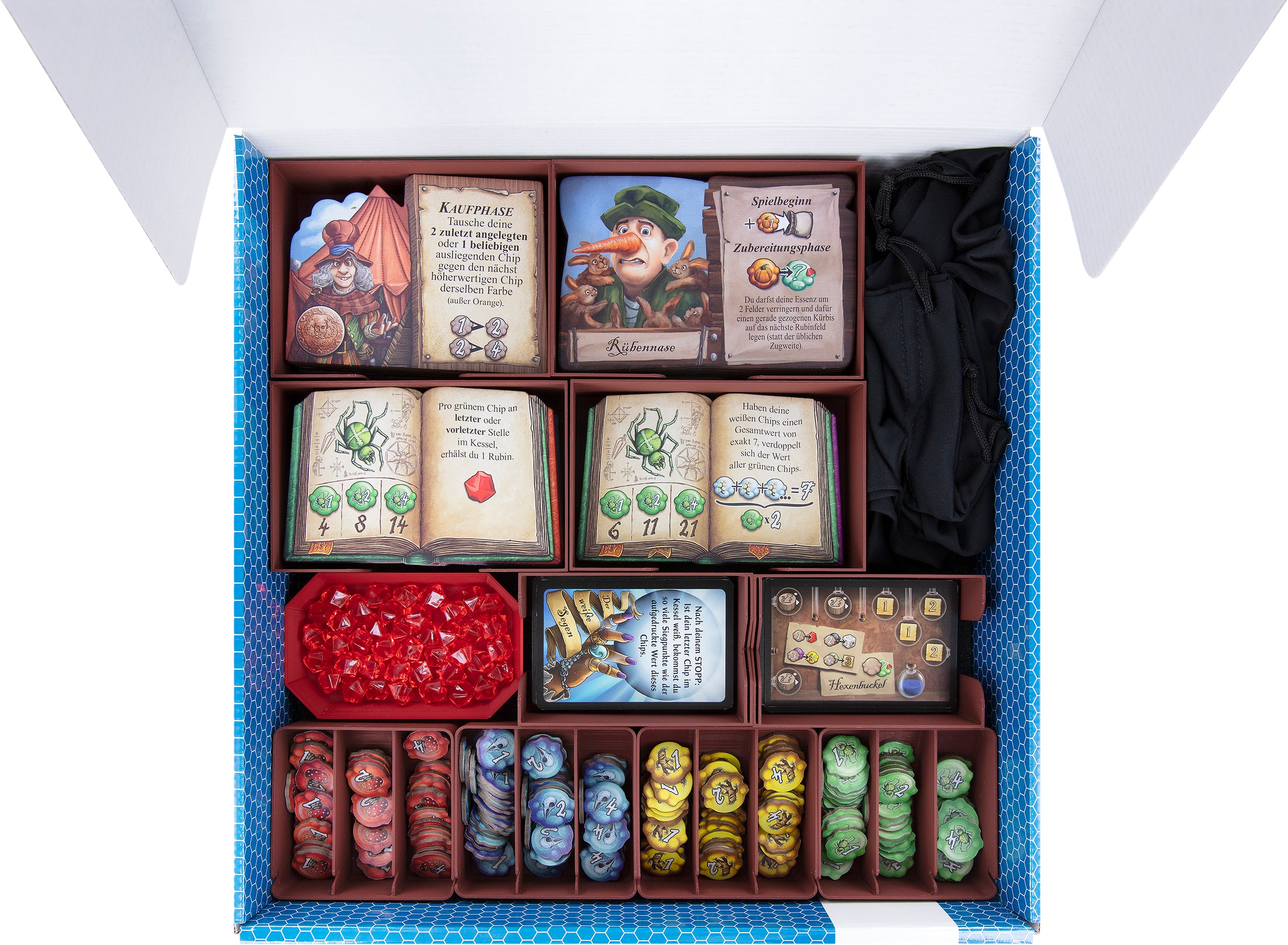 quacks of quedlinburg card sleeves Feldherr Storage Box LBBG075 for The Quacks of Quedlinburg