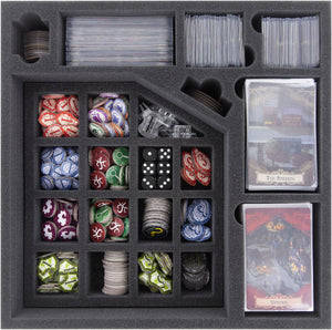 Feldherr Lagerbox LBBG250 für Arkham Horror (3. Edition) - Grundspiel + Dunkle Fluten + Geheimnisse des Ordens + Mitternacht