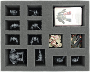 Feldherr Lagerbox FSLB150 für 100 Miniaturen und Panzer/ Monster