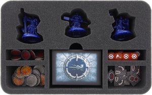 Feldherr Lagerbox FSLB150 für 6 Warhammer Underworlds Shadespire Kriegerscharen