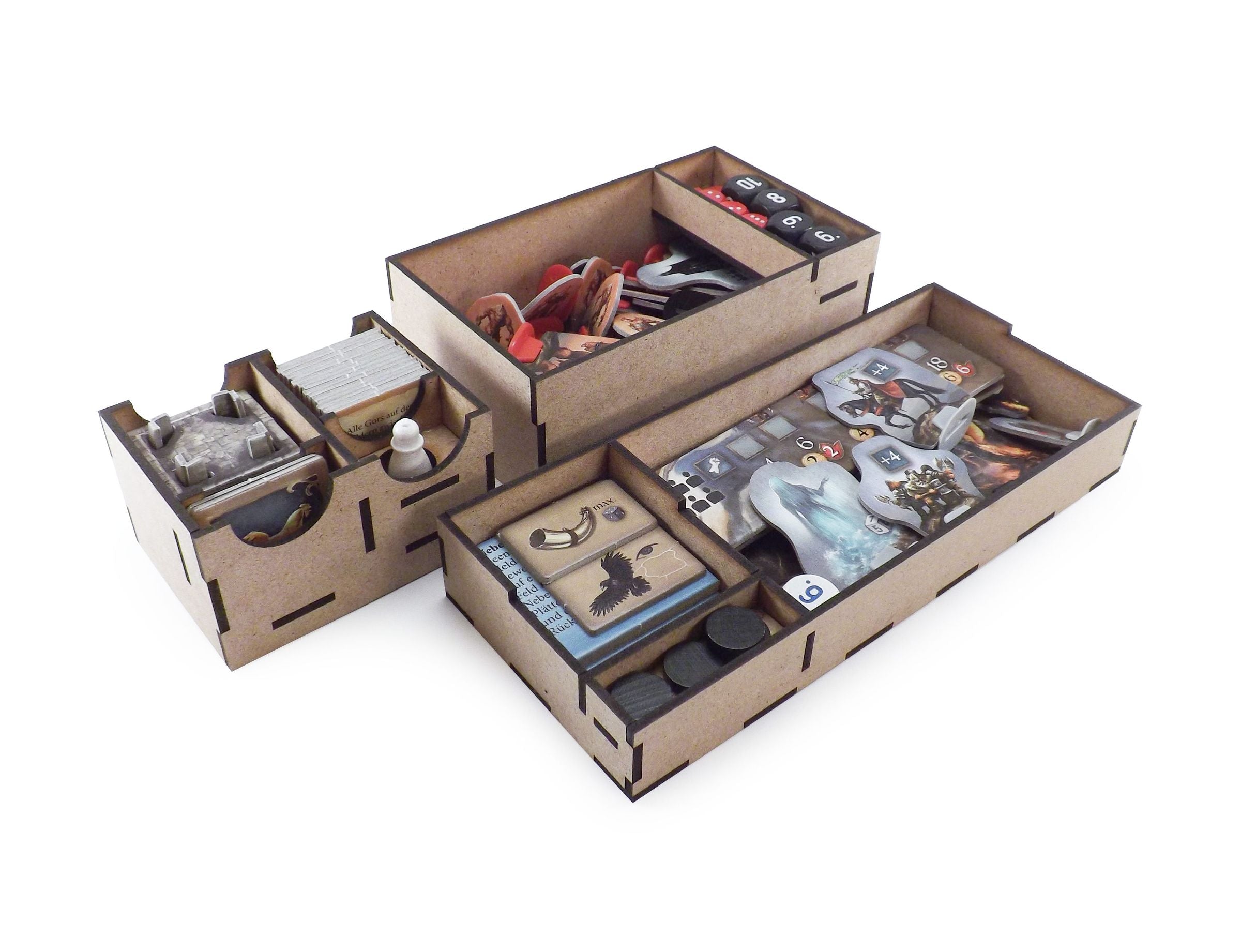 legenden von andor aufbewahrung Brettspiel Organizer Insert für Die Legenden von Andor + Erweiterung N – Feldherr