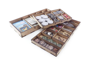 Brettspiel Organizer Insert für Die Legenden von Andor: Die Letzte Hoffnung + Erweiterung Dunkle Helden