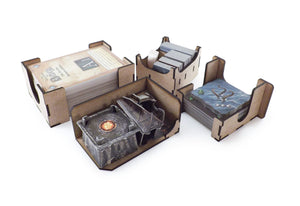 Brettspiel Organizer Insert für Die Legenden von Andor: Die Reise in den Norden + Erweiterung Der Sternenschild