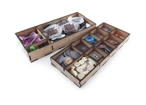 Brettspiel Organizer Insert für Die Legenden von Andor: Die Reise in den Norden + Erweiterung Der Sternenschild