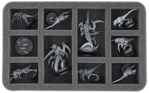 Caja de almacenamiento Feldherr FSLB075 para Kill Team: Cuervos + Hormagaunts
