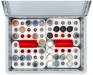 Feldherr Lagerbox-Set für 128 Citadel Farbtöpfchen 12 ml