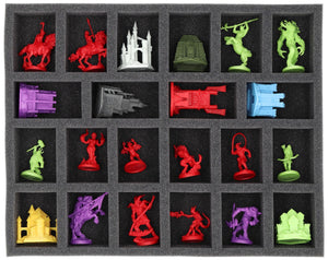 Feldherr Lagerbox FSLB310 mit Lagerbox FSLB055 für Heroes of Might & Magic III: The Board Game - Gameplay All-In Pledge - Miniaturen