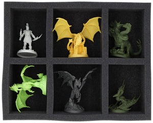 Feldherr Lagerbox FSLB310 mit Lagerbox FSLB055 für Heroes of Might & Magic III: The Board Game - Gameplay All-In Pledge - Miniaturen