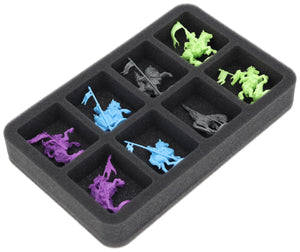 Feldherr Lagerbox FSLB310 mit Lagerbox FSLB055 für Heroes of Might & Magic III: The Board Game - Gameplay All-In Pledge - Miniaturen