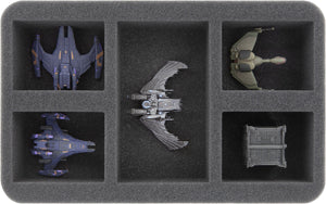 Feldherr MAXI-Tasche für Star Trek Attack Wing mit Sortimentskasten