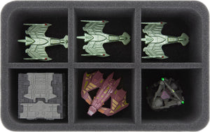 Feldherr MAXI-Tasche für Star Trek Attack Wing mit Sortimentskasten