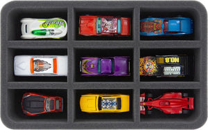 Feldherr MAXI Tasche für Modellautos 1:64 - 72 Autos