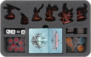 Feldherr MAXI & MEDIUM Taschen-Bundle für Warhammer Underworlds: Nightvault - 8 Kriegerscharen + Arkane Gefahren