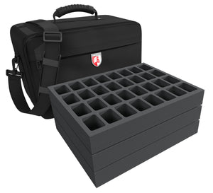 Feldherr MAXI PLUS Tasche für 128 Citadel Farbtöpfchen (12 ml / 18 ml / 24 ml) + Werkzeug