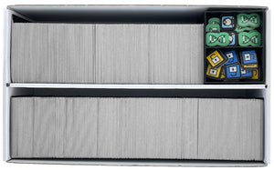 Feldherr MEDIUM Tasche + 2 Lagerboxen TCHS105 + 3 Tokenhalter für Marvel United: X-Men - Uncanny Pledge - Karten + kleinteiliges Spielmaterial