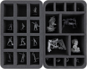 Feldherr MEDIUM Tasche + Lagerbox FSLB040 für Batman: Miniature Game 3. Edition - Back to Gotham Starter Set + The Court of Owls Talon’s Night