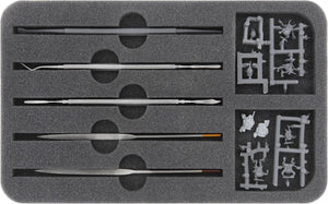 Feldherr MEDIUM sac pour 64 pots de peinture Citadel (12 ml / 18 ml / 24 ml) + outils