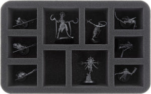 Feldherr MEDIUM PLUS Tasche für Warcry – 37 Warband Miniaturen + Chaotic Beasts