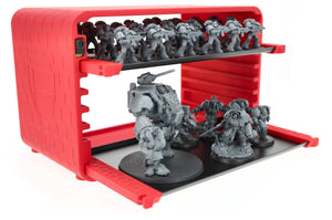 Feldherr MINI PLUS Bag with Miniature Transport Case HSVR7150 - Red