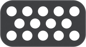 Feldherr MINIMUM mallette avec plateau en mousse pour flacons - 14 compartiments