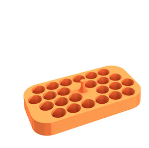 Coffret MINIMUM Feldherr avec plateau en plastique pour flacons - 24 compartiments