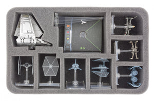 Feldherr MINI PLUS Mallette pour navette lambda X-Wing, Star Ships et accessoires