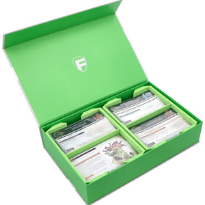 Feldherr Magnetbox grün für Warhammer Age of Sigmar: Schriftrollenkarten (70 x 121 mm)