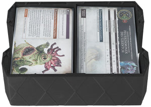 Feldherr Magnetbox grün für Warhammer Age of Sigmar: Schriftrollenkarten (70 x 121 mm)