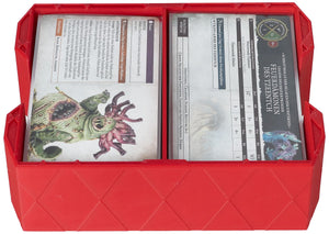 Feldherr Magnetbox grün für Warhammer Age of Sigmar: Schriftrollenkarten (70 x 121 mm)