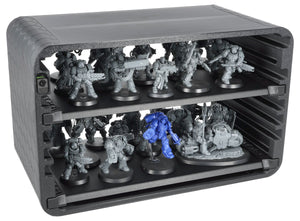 Mallette de transport miniature Feldherr HSVR7150 - Noir