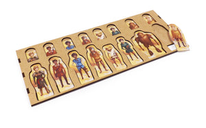 Organisateur du jeu de société pour les mines d'ambre proches et lointaines et leur expansion